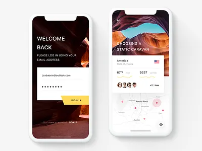 Weshare 2 app clean design interface ios