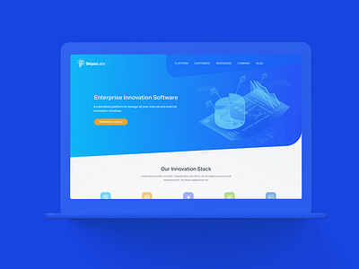 SkipsoLab | Landing page charts computer financial interface landingpage protect protectit saigon sketch ui ux vietnam