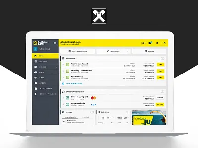 Raiffeisen e-banking & mobile banking showcase banking e banking financial fintech m banking mobile app mobile banking responsive ui ux website