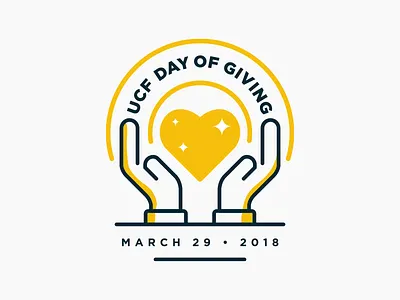 UCF | Day Of Giving 2018 branding charity florida logo nonprofit ucf