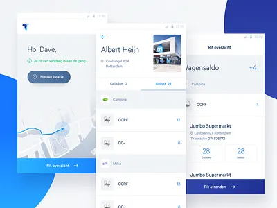 Tellape App app clean design interface transport ui ux