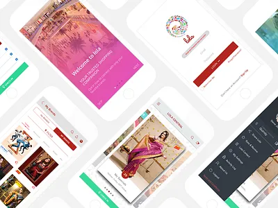 Mobile App brand clothes mall men dress mobile shopping ui ux women