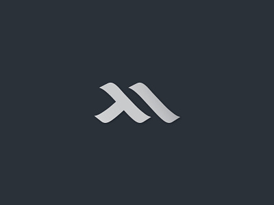 Tilted Mark brush brushpen clean logo mark minimal repetitive symbol tilted