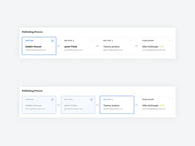 Join the Journey - Publishing Process app design progress publish spacetime ui website