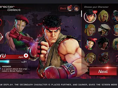 street fighter demo project