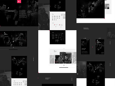 InVision Design Leadership Forum - Case Study case study contrast design event invision landing member react tech ui web