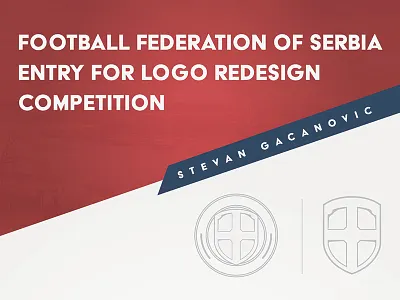 Serbia National Soccer Logo Redesign cross federation football jersey kit logo national redesign serbia soccer srbija world cup