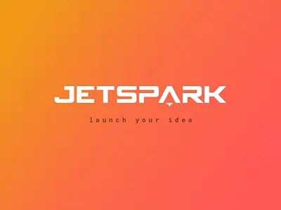 JetSpark Logo design design development jetspark landing logo sketch studio web