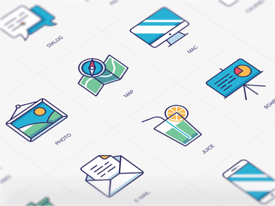 Free vector icons colorful free gif iconfont icons vector