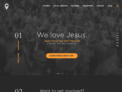 Website Mockup clean corporate design modern web