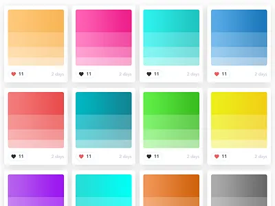 Gradient Palettes (Freebies) android app freebies gradient ios ipad iphone photoshop psd