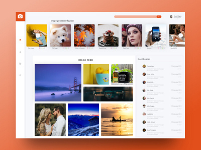 Photomania | Photo Dashboard Concept app aziz mostoba colour dashboard design interface management photo product ui user