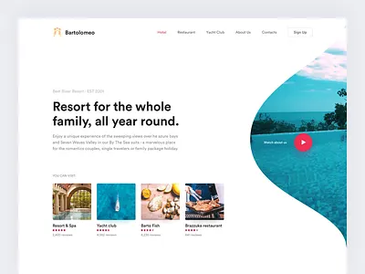 By the Sea Resort Landing booking hotel hotel review landing resort travel trip vacation web website
