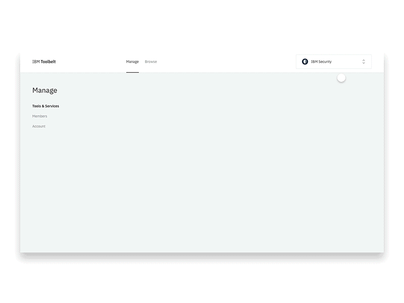 Toolbelt animation box github ibm invision npm prototype slack software tools travis ci user flow