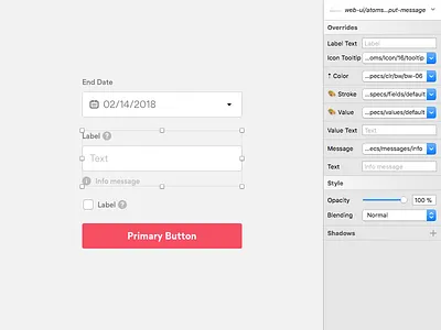 Gotta Get Those Forms Right design kit lib overrides patterns sketch system ui web