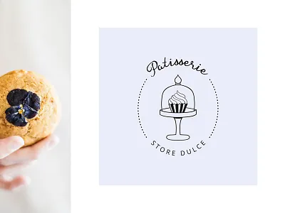 DELICIOUS Premade Logo Set brand branding cake clean delicious food health logo logos modern premade