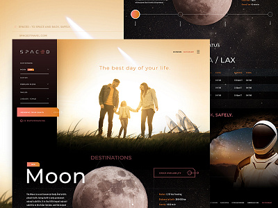 Spaced Challenge - Website branding epic logo design madewithxd spacedchallenge ui ux web design