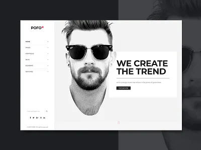 Pofo WordPress Theme - Creative Business blog business corporate creative business creative website ecommerce freelancer html5 modern multipurpose wordpress photography portfolio