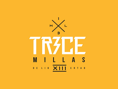 Trece band brand lettering logo rock