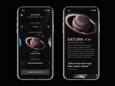 #SPACED Challenge Rebound off Dann Petty adobexd ios madewithadobexd space spaced spacedchallenge xd