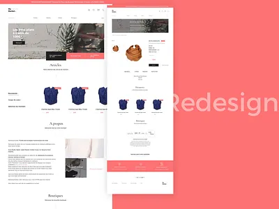 My trendy market redesign branding clothes design ecommerce fashion landingpage luxury market marketplace product redesign