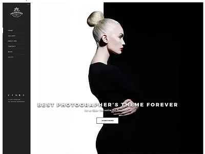 Photography WordPress theme photography website template wordpress templates wordpress themes