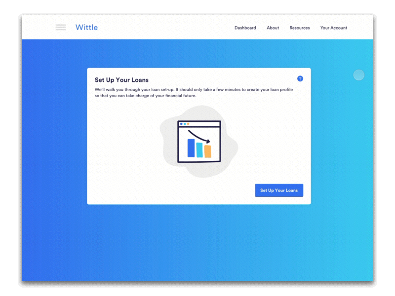 Wittle error messages debt error messages financial wellness messages notifications onboarding ui ux