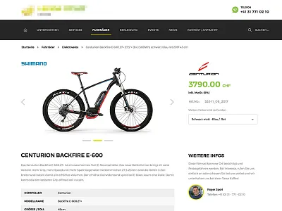 Lemoncycles Detailpage creartix handmadewithlove redesign