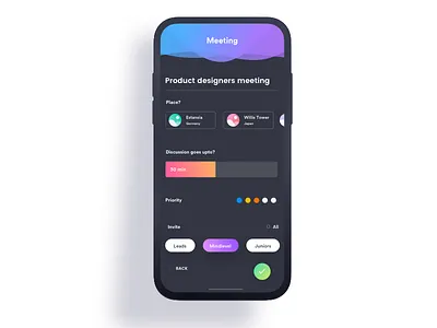 Future iphone x app bank calendar card dark data finance iphone layout statistics ui x