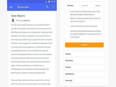 Android UI Kit For Adobe XD 2d android app branding clean dashboard design flat mobile ui ux web