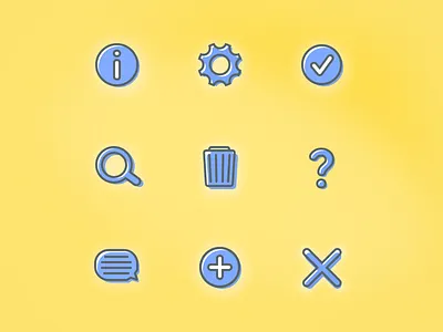 App Icons Feebie app close freebie help icon set icons image info settings sketch