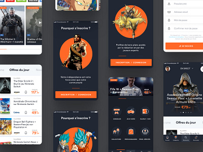 ChocoBonPlan App android app gaming ios mobile ui ux