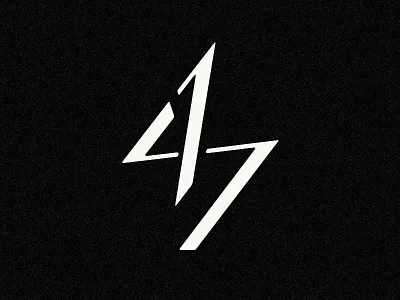 Four One Seven numbers philadelphia stencil typography