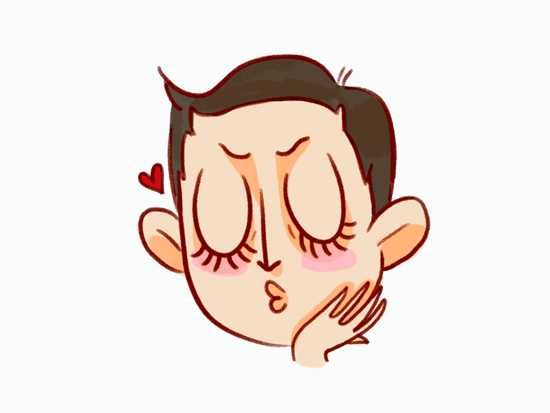 emotions emotions excited in love moods reaction sad sticker suspicious