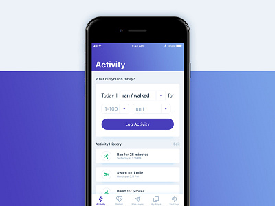 Clinicoin - Cryptocurrency Based Health and Wellness Community activity app clinicoin crypto currency form health history iphone log tracker wellness