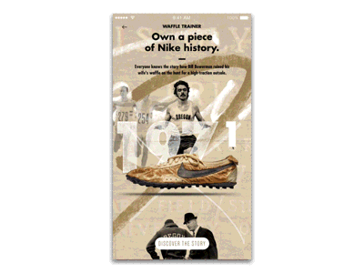 ICON(IKE). animation design nike principle sneaker