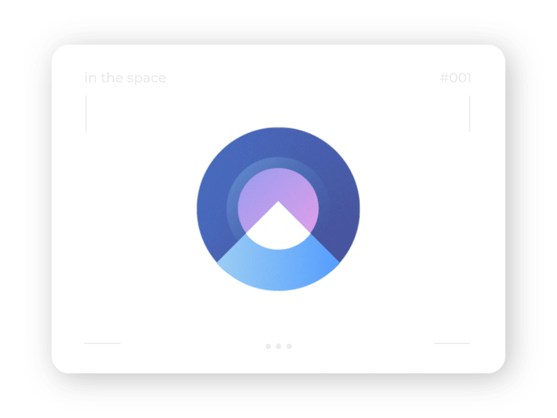 sunrise behind the mountain gradient mountain soft space sunrise