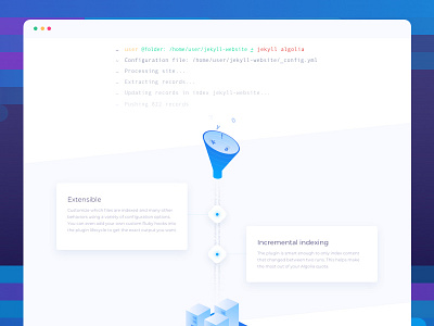 Algolia for Jekyll algolia code data jekyll markdown search server web