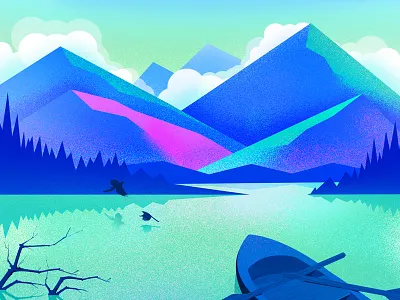 mountain illustrations