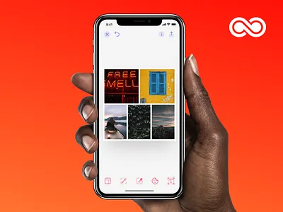 Pic Jointer app design editor interface ios iphone photo product sketch ui ux