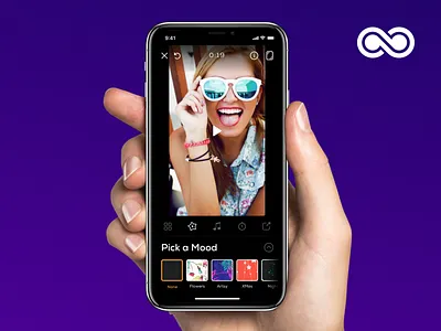 Slide Show app design ios iphone sketch ui ux