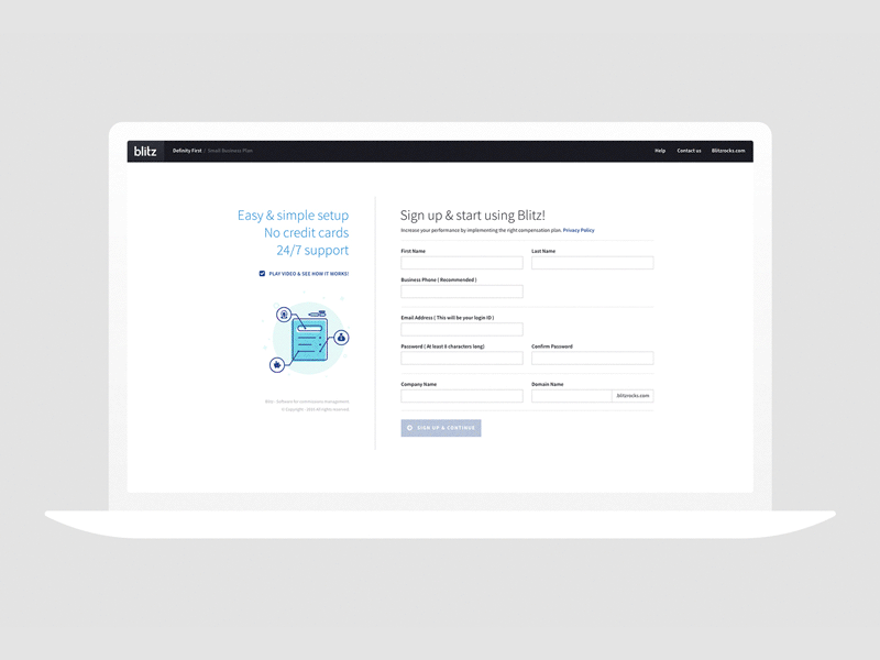 Blitz App art direction atomic design branding mobile user experience user interface