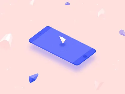 Particles diamond iphone pattern space surface