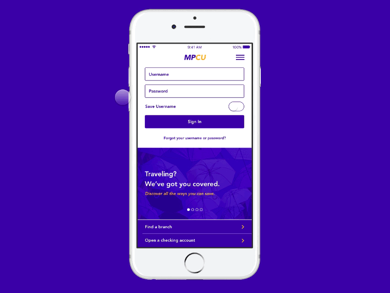 Log In Failure access denied fail form framer log in purple sign in