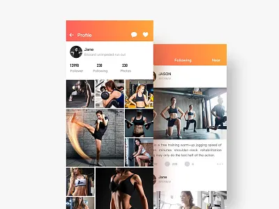 Dribbble 100day 012 100day icon profile sport ui