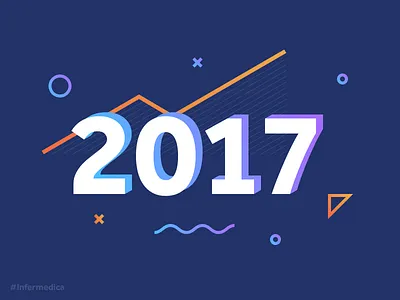 Infermedica – Year in Review 3d abstract healthcare illustration infermedica summary