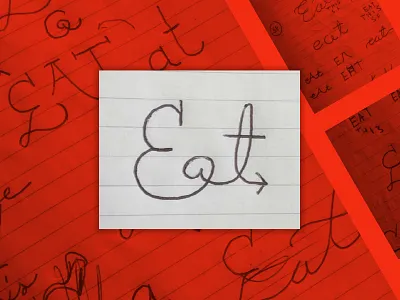 EatThisSF - Sketch arrow blogger eat food process san francisco sketch