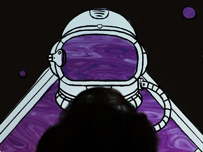 Space God animation brooklyn illustration installation mapping photo projection space