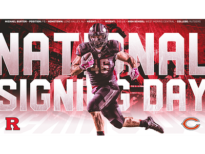 Mike Burton's National Signing Day bears college football nfl sports