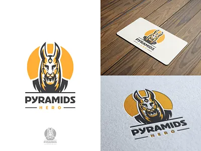 Egyptian God Logo ancient branding egyptian god god logo seth unused